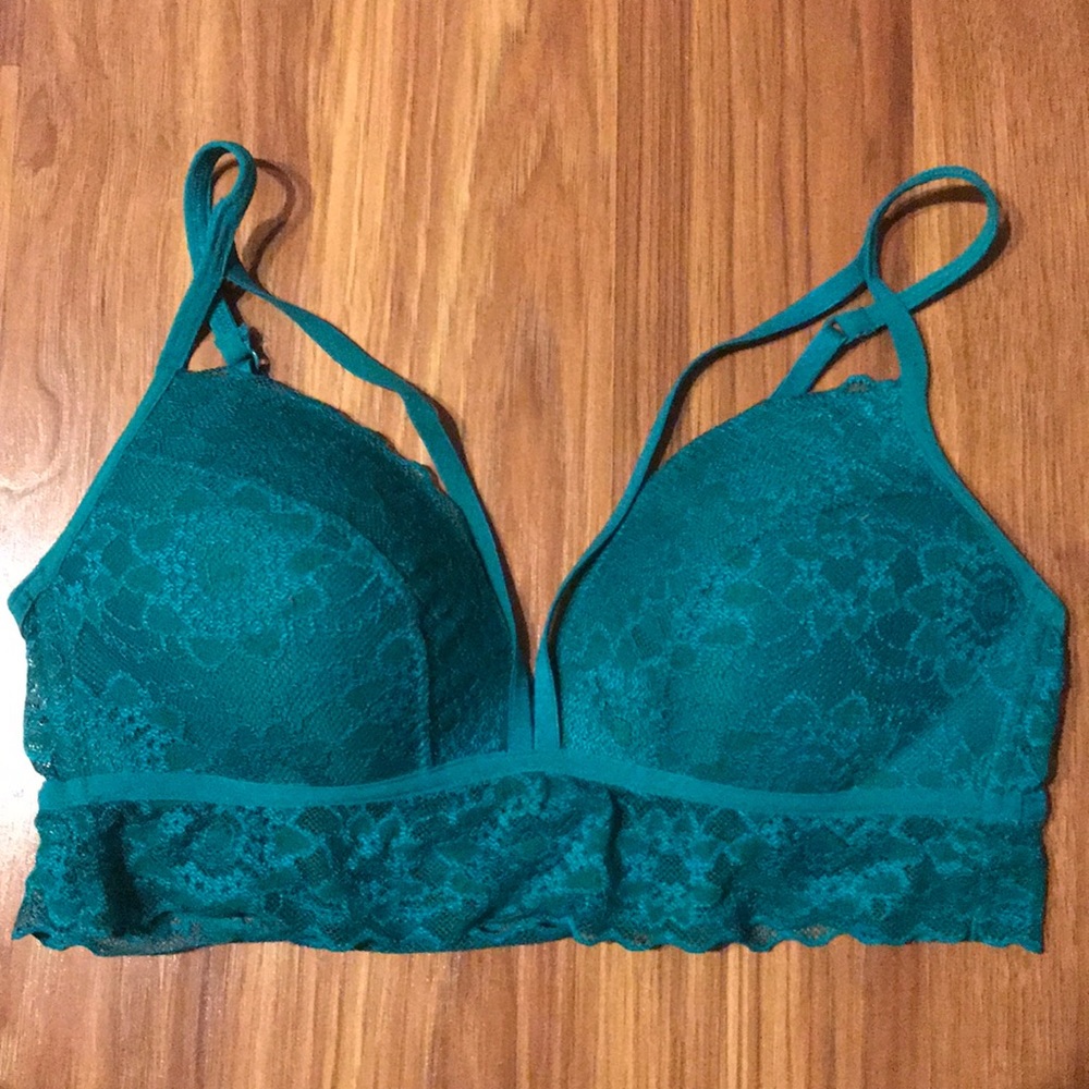 Victoria’s Secret PINK beautiful teal bralette